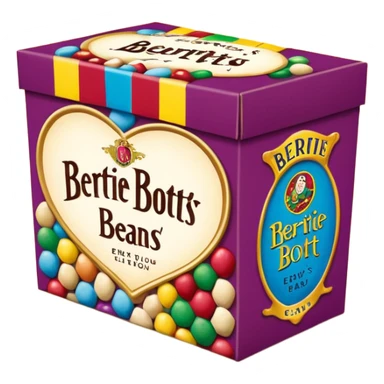 Bertie Bott's Every Flavour Beans Box sticker