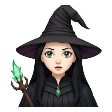 cursed witch  sticker
