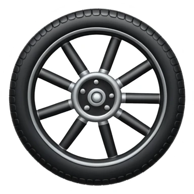 pneumatic wheel with landing gear sticker