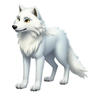 Animal-Jam-Arctic-Wolf full body sticker