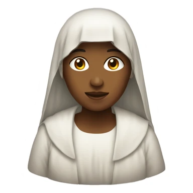 Mother Mary emoji sticker