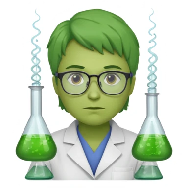 green scientific experts sticker