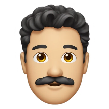 miles-teller-mustache sticker