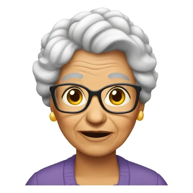 Grandma on the internet sticker