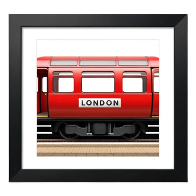 le mot "london" dans le logo du underground sticker