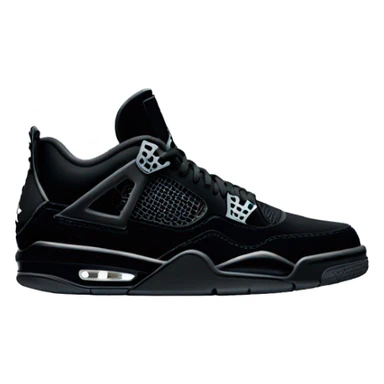 Jordan 4 black cat sticker