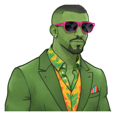 Gay drake sticker