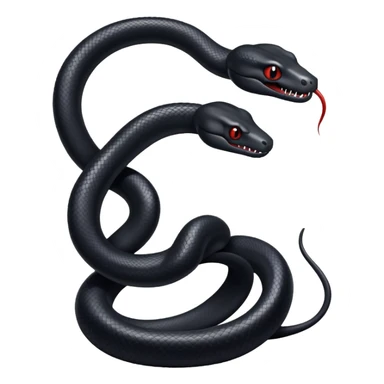 Iwant black snack look danger  sticker