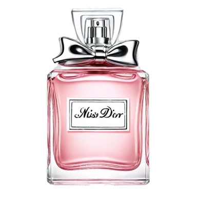 Miss dior perfume sticker