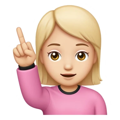 👉 make a emoji with that’s but have the middle finger an pinky also poke out but hide the thumb but keep the ring finger tucked in sticker