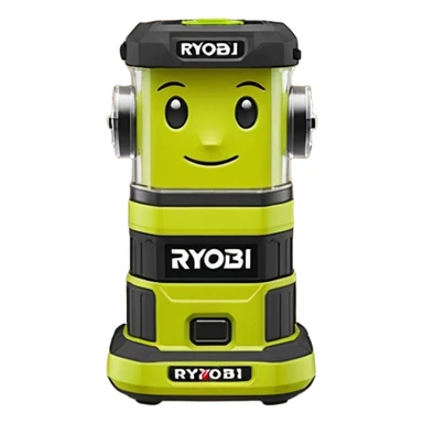 RYOBI ONE+ 18V Compact Router Kit with 2.0 Ah Battery emoji style  sticker
