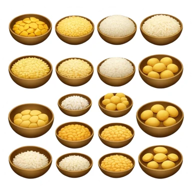 distintos tips de pan y arroz sticker