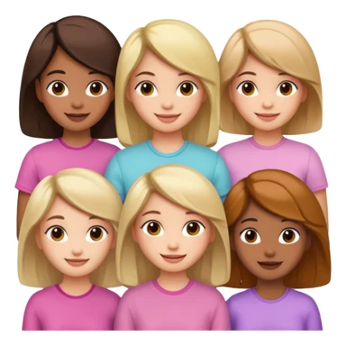 girly gallery of photos sticker