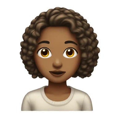 artist girl with bob and freckles sticker