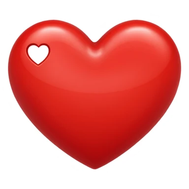 Corazón bordo  sticker