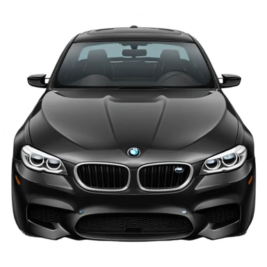 siyah bmw m5  sticker