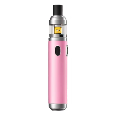 light pink electronic vape sticker