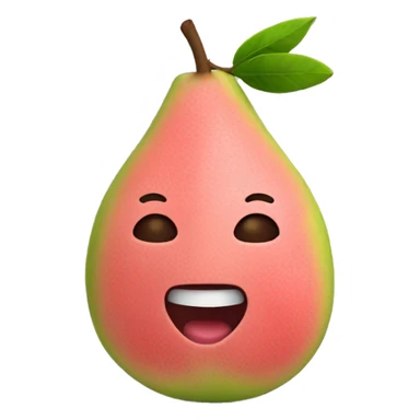 3D Guava sticker
