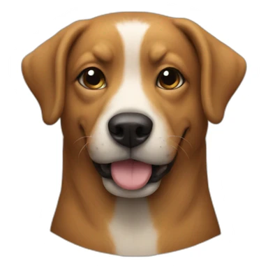 dog patron peeing on musk sticker