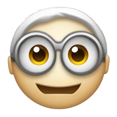 emoji with eyebags sticker