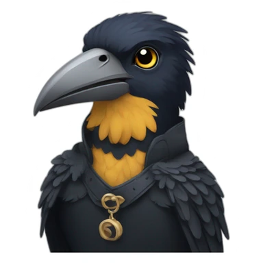 corbeau sticker