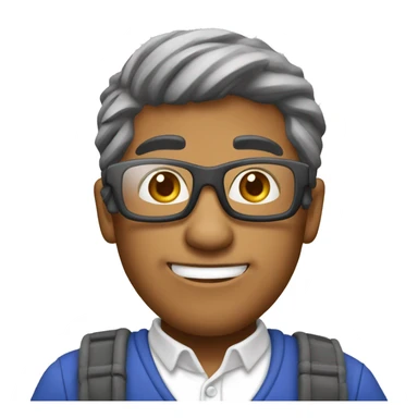 молодой оператор который сидит за компьютером sticker