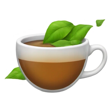 Spilling the tea leaves sticker