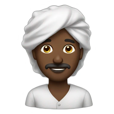 Sudanese man sticker