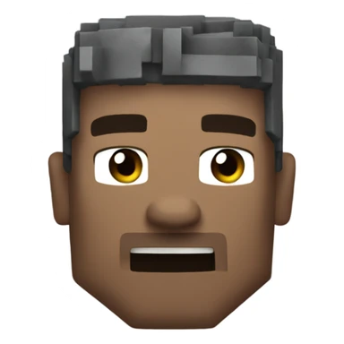 Steve from Minecraft sticker