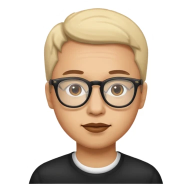 Take the glasses off sticker