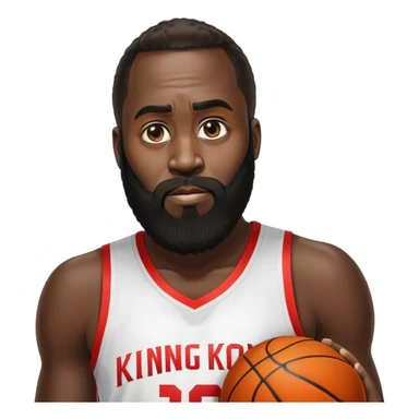 king kong james harden sticker