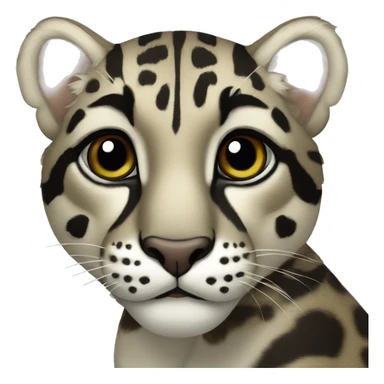 Clouded Leopard  sticker