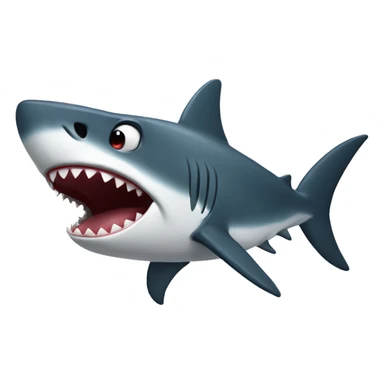 Love shark sticker