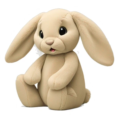 jellycat bashful bunny beige sticker