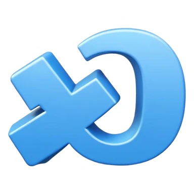 a translation symbol, inspired by the Google Translate style sticker