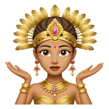 danseuse balinaise sticker