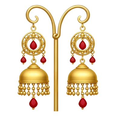 Jhumka sticker