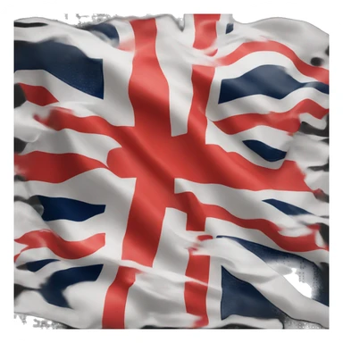 English flag sticker