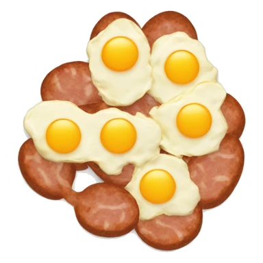scrambled eggs with sausage sticker