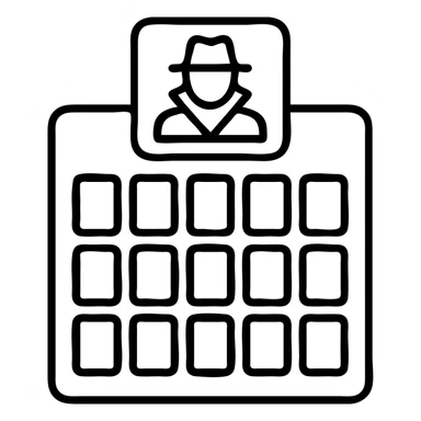 Codenames web board game sticker