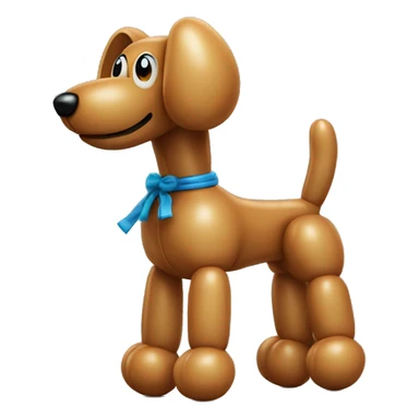 balloon dog sticker