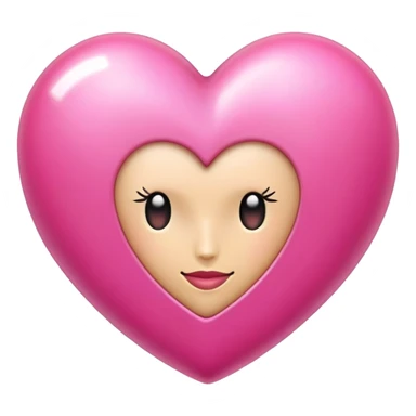Corazon rosita sticker