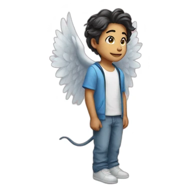 Kai angel 9mice  sticker