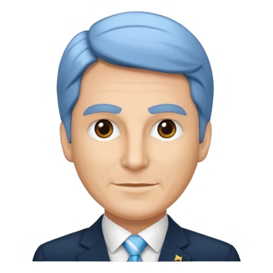 Javier Milei current president of Argentina sticker