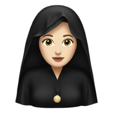 Adele wearing abaya sticker