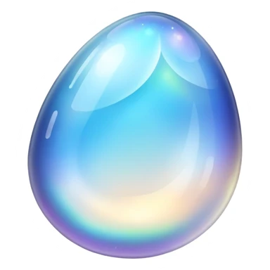 Enchanted glowing moonstone sticker