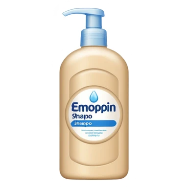 shampoo beige sticker