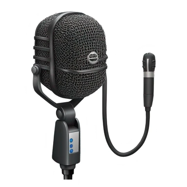 Neumann U87 Microphone hanging sticker