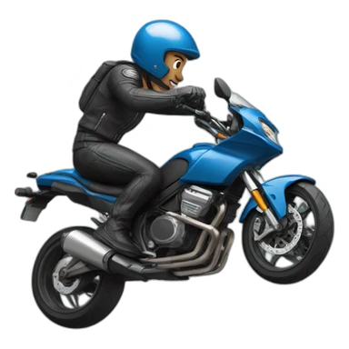 motorcycle stunt sticker