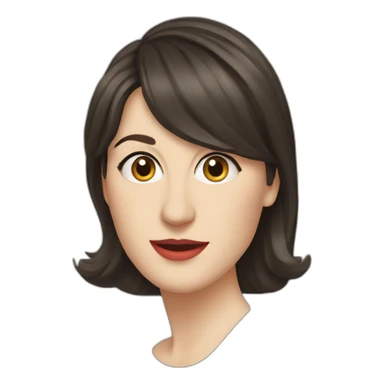 French Musician Clara Luciani sticker